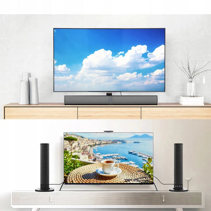 Garso juosta su nuimamu RGB garsiakalbiu televizoriui, USB, HDMI