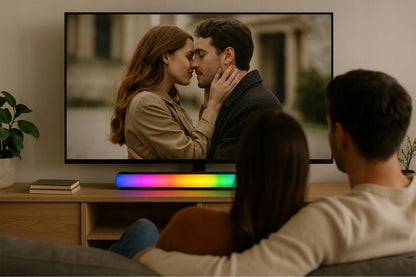 Garso kolonėlė SOUNDBAR žaidimams, kompiuterio kolonėlės, LED RGB, USB, 14W