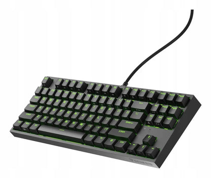 GENESIS Thor 404 TKL mechaninė žaidimų klaviatūra, USB, QWERTY, amerikietiškas tarptautinis išdėstymas