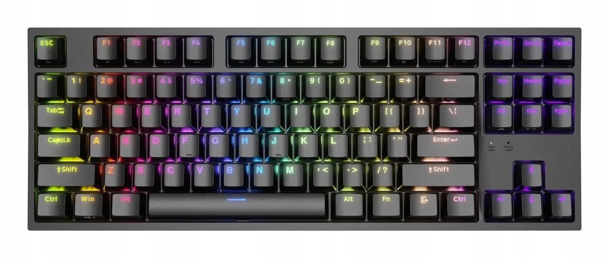 GENESIS Thor 404 TKL mechaninė žaidimų klaviatūra, USB, QWERTY, amerikietiškas tarptautinis išdėstymas