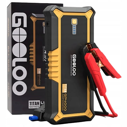 GOOLOO GP4000 4000 A automobilinis užvedimo įrenginys ir powerbankas