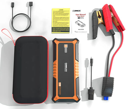 GOOLOO GP4000 4000 A automobilinis užvedimo įrenginys ir powerbankas