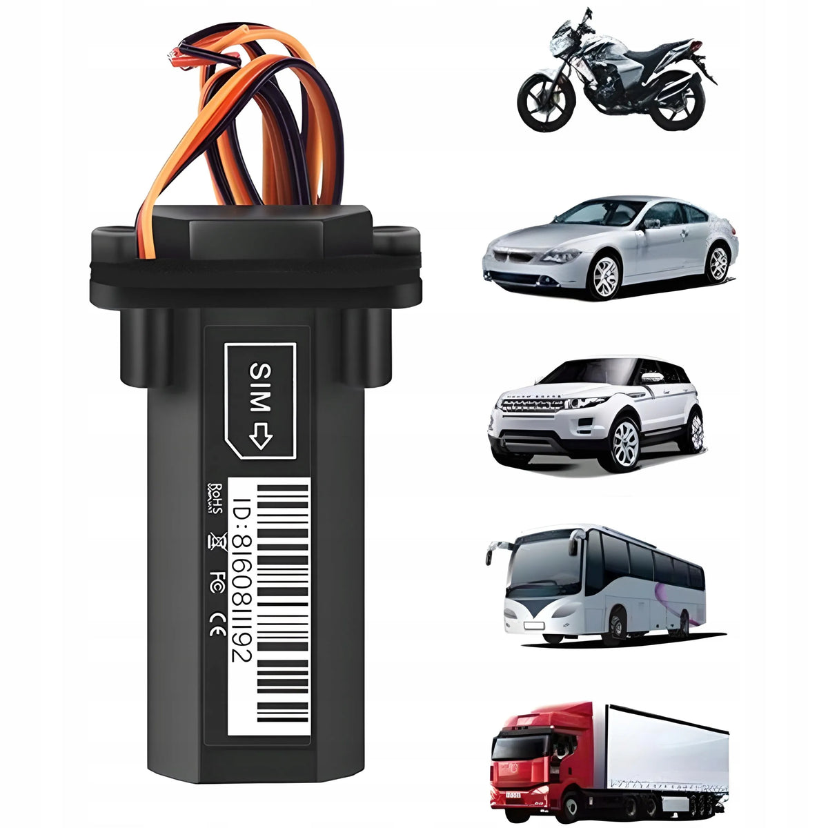 GPS LOKATORIUS AUTOMOBILIUI IR MOTOCIKLUI, STEBĖJIMO MODULIS, GSM/GPRS SEKIKLIS