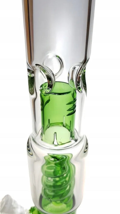 Grace Glass GG Green Beaker vandens pypkė 35 cm