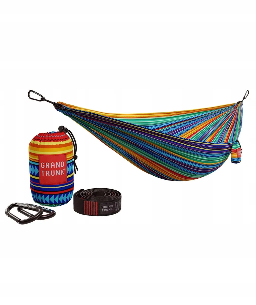 Grand Trunk Double Delux Print hamakas be skersinio, spalvingas, 181 kg, 320 x 198 cm