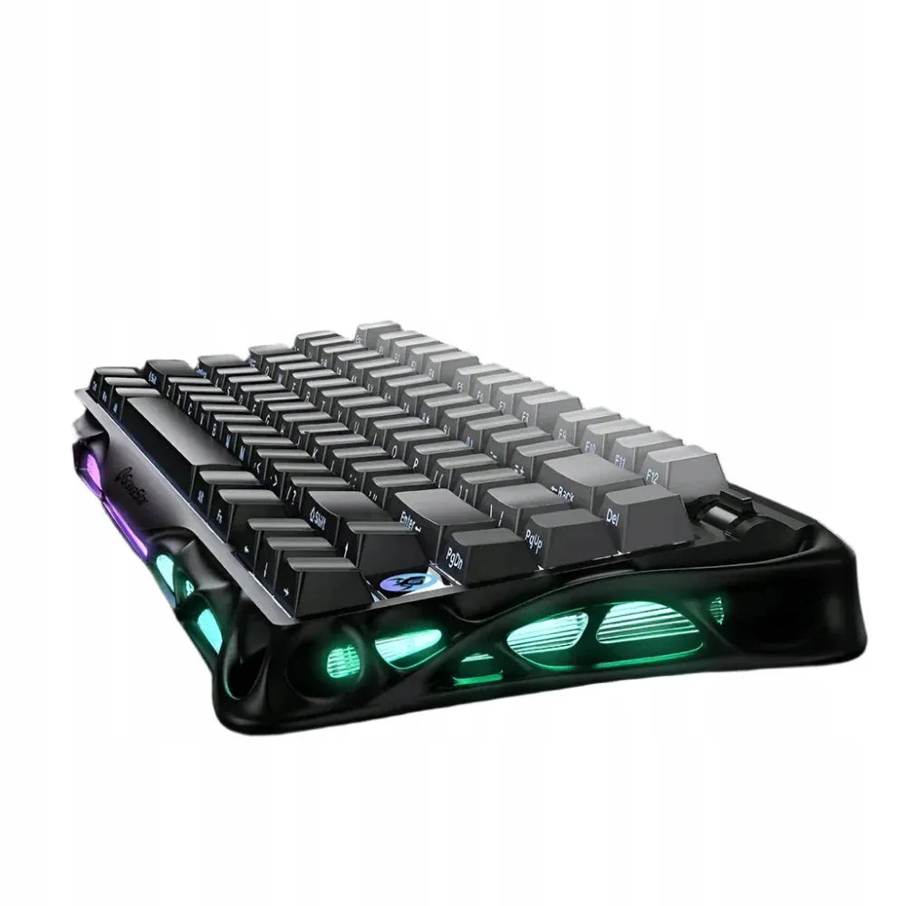 „GravaStar Mercury K1“ mechaninė klaviatūra, 75 %, „Tri-Mode“, RGB, „Gradient Black“