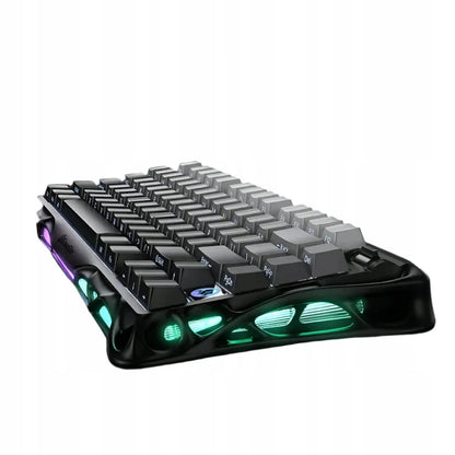 „GravaStar Mercury K1“ mechaninė klaviatūra, 75 %, „Tri-Mode“, RGB, „Gradient Black“