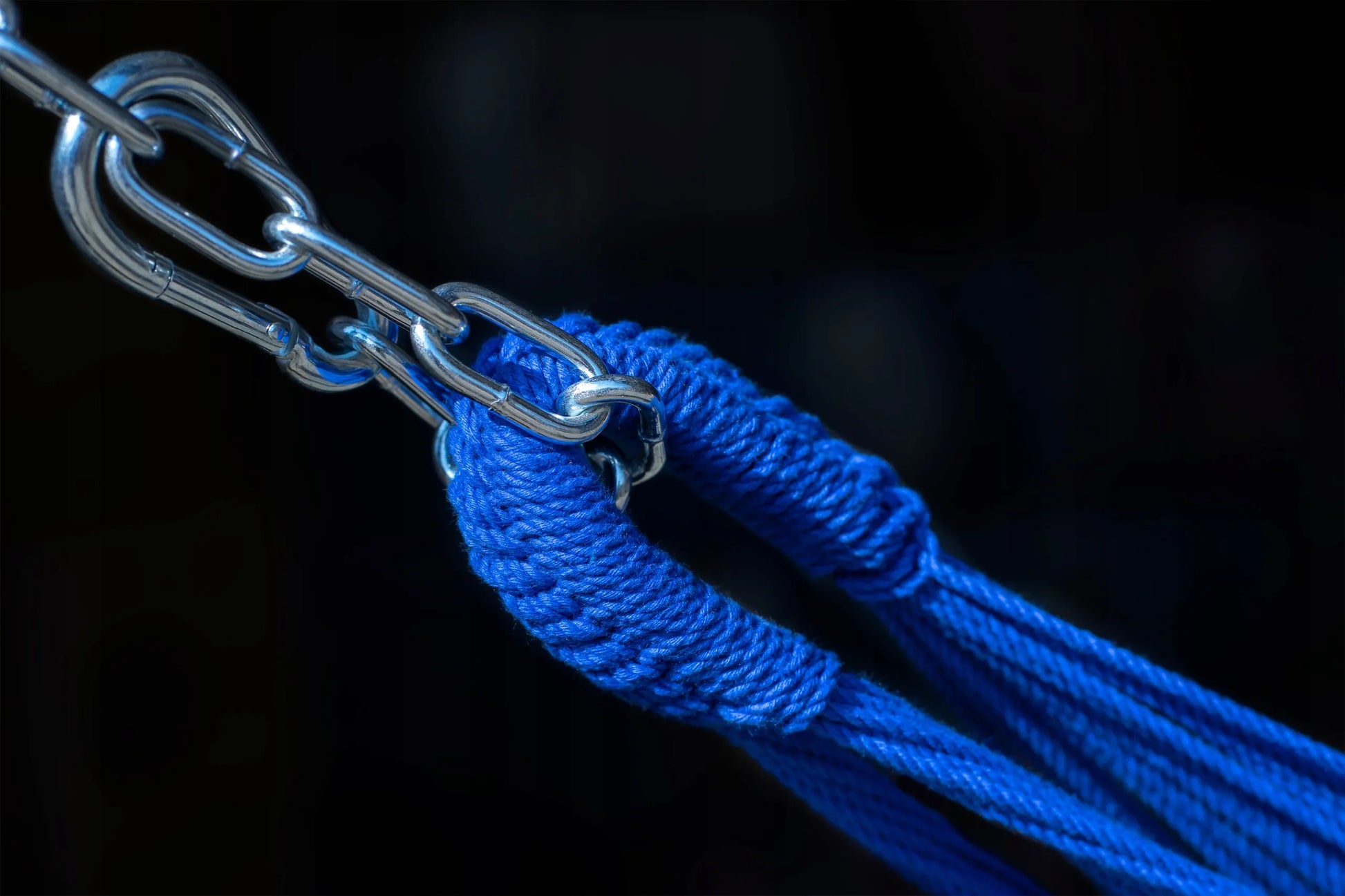 Hamakas su pirminiu aliuminio karkasu Potenza Cartago Blue, dvivietis