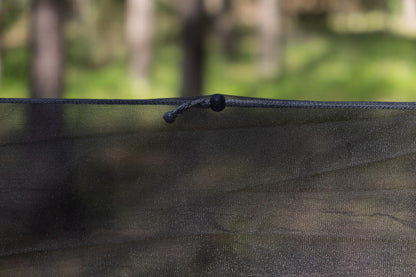 Hamakas Ważka V1 Single Zip su tinkleliu nuo uodų Khaki Tigerwood