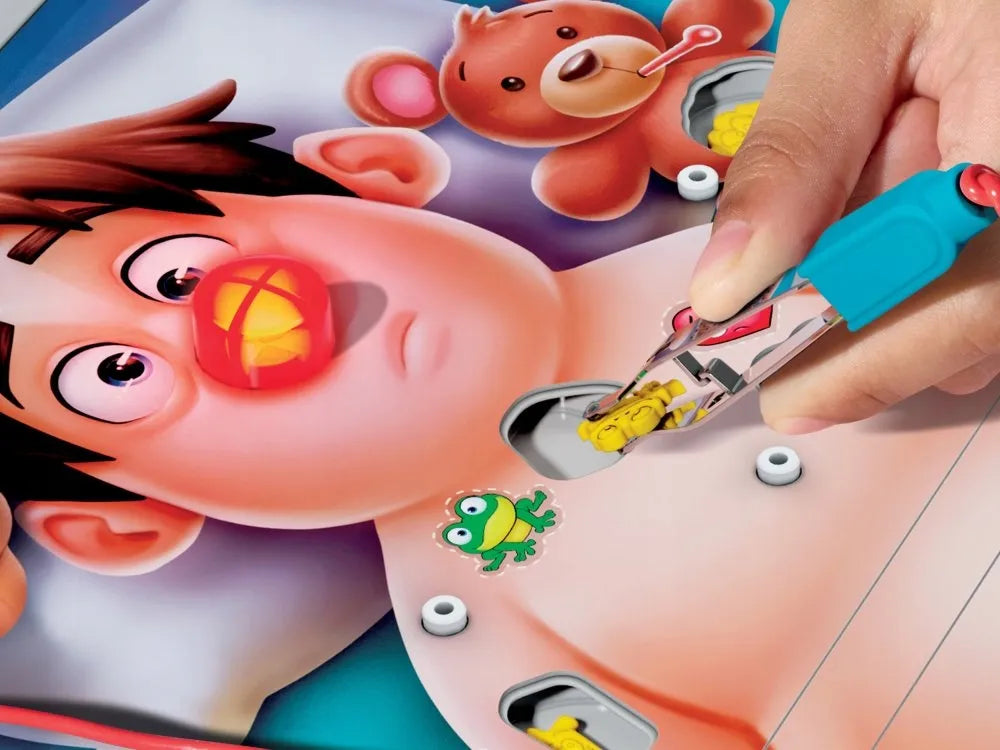 HASBRO „Operation“ – miklumo žaidimas lagaminėlyje G0951