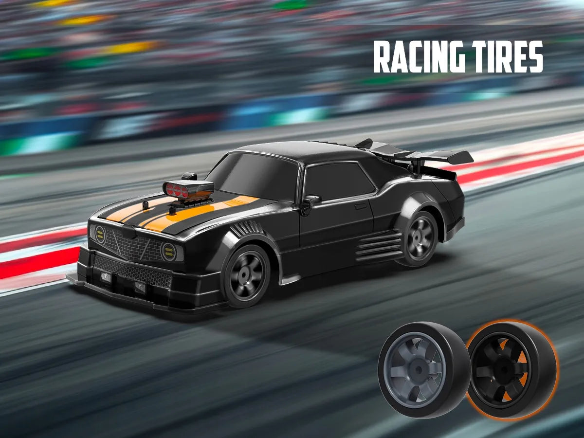 HB Toys 1:16 RC drift automobilis, juodas