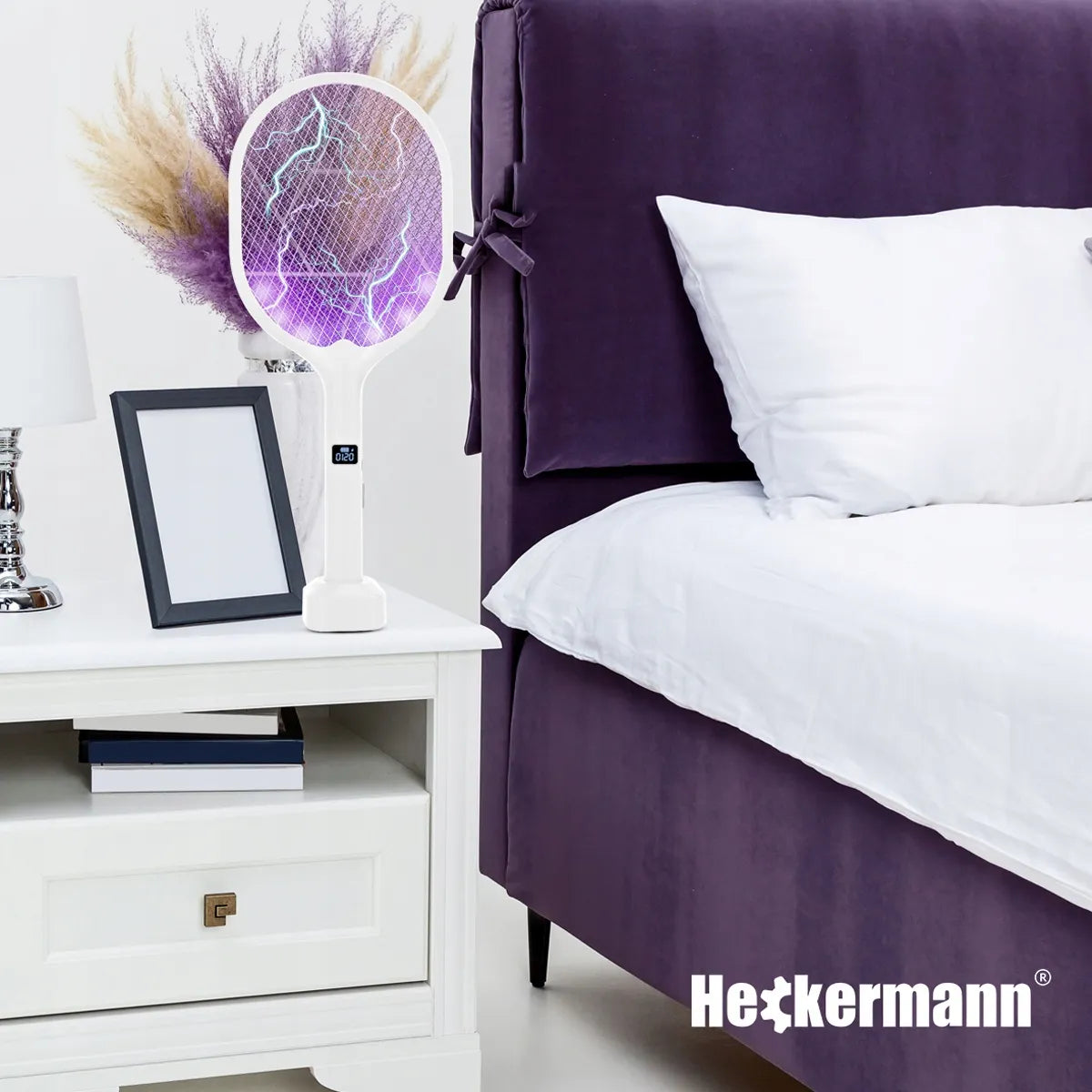 Heckermann WD-957 balta elektrinė vabzdžių raketė