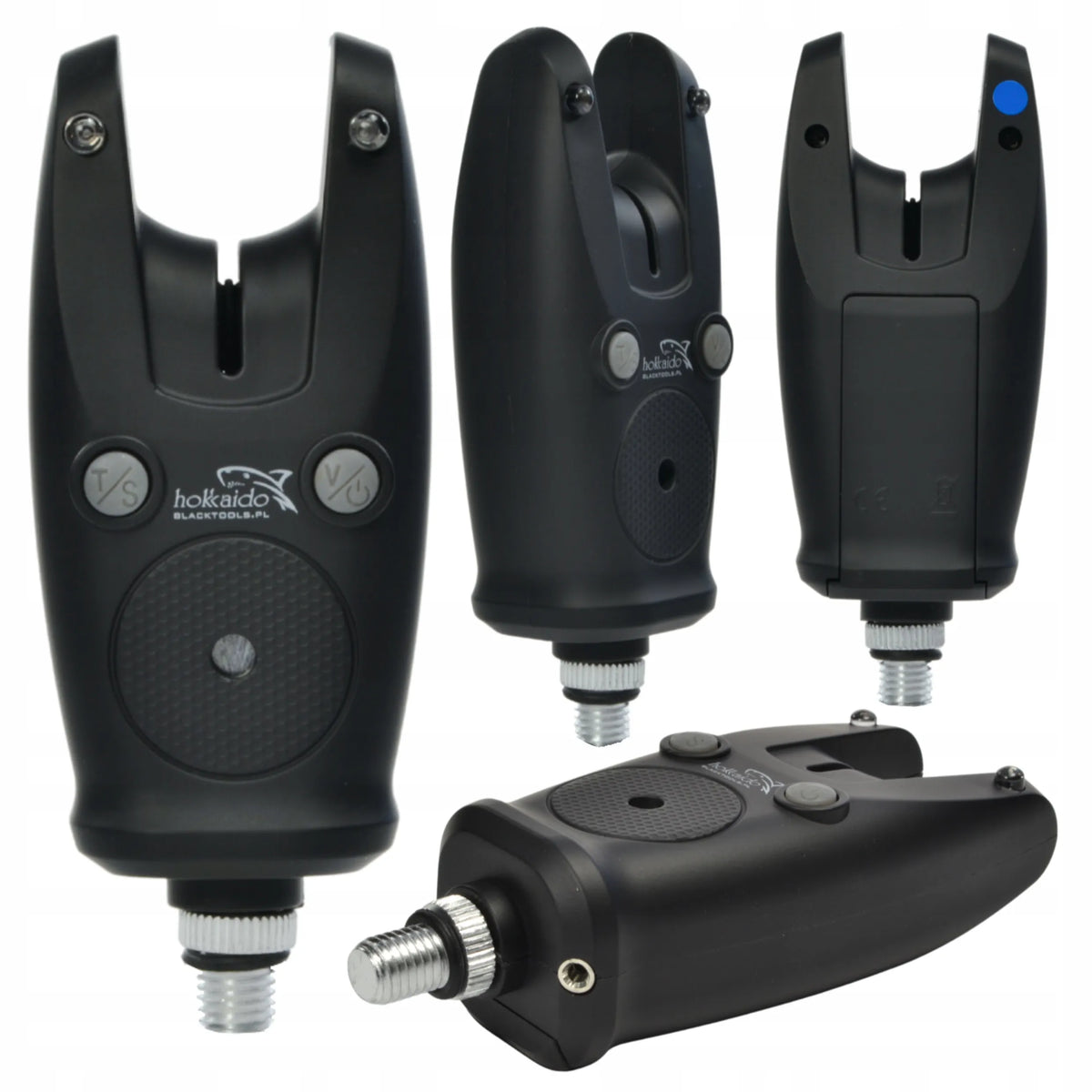 Hokkaido W12051 elektroninių kibimo signalizatorių rinkinys 4+1, gumuotas