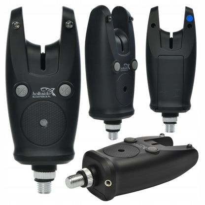 Hokkaido W12051 elektroninių kibimo signalizatorių rinkinys 4+1, gumuotas