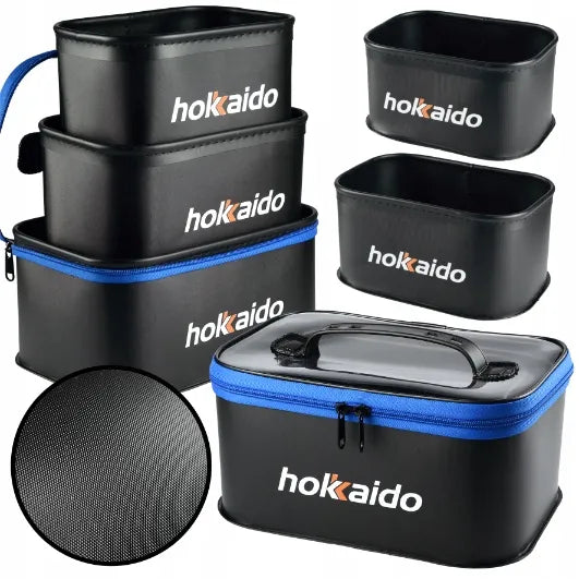 „Hokkaido“ žvejybinių dėžučių rinkinys Feeder Box 3 viename, jaukui, W13085