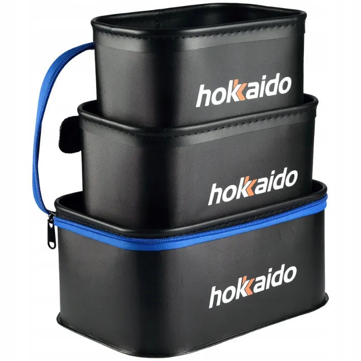 „Hokkaido“ žvejybinių dėžučių rinkinys Feeder Box 3 viename, jaukui, W13085