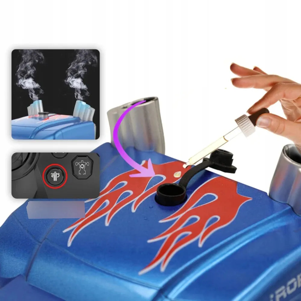 HollaKids 2 viename robotas „Autobot Optimus“ – automobilis-transformeris su nuotolinio valdymo pulteliu, USB įkrovimu ir akumuliatoriumi