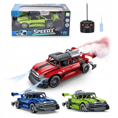 HollaKids „SPEED I“ nuotoliniu būdu valdomas automobilis su garų efektu ir LED žibintais