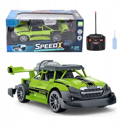 HollaKids „SPEED I“ nuotoliniu būdu valdomas automobilis su garų efektu ir LED žibintais