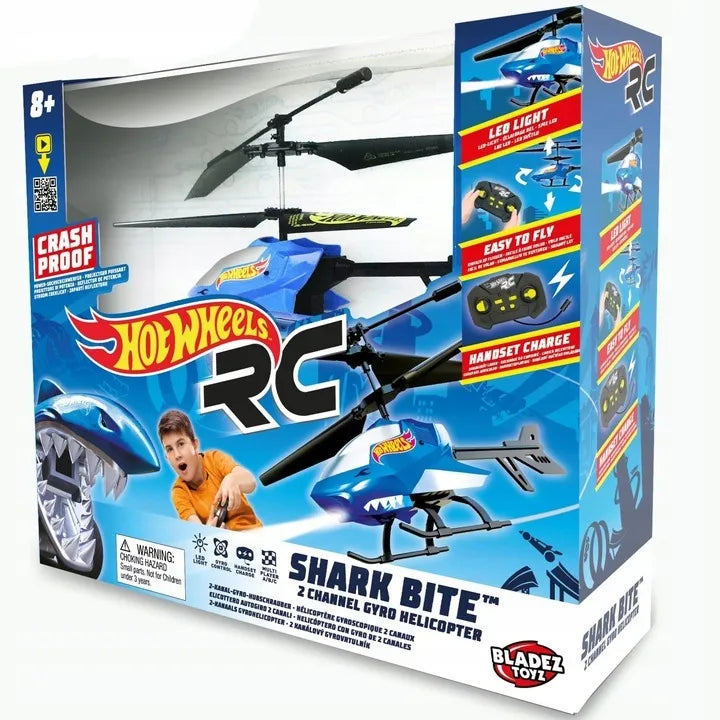 Hot Wheels Bladez Shark Bite nuotoliniu būdu valdomas sraigtasparnis RC
