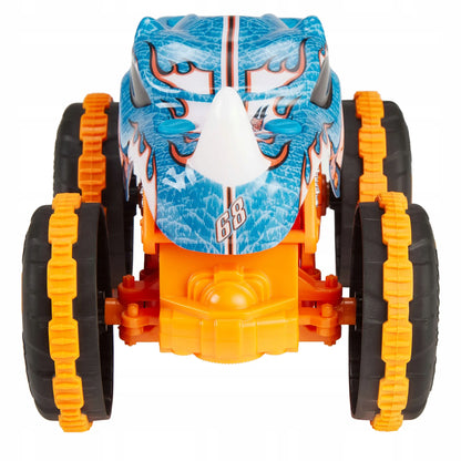 „Hot Wheels Monster Trucks Rhinomite RC“ nuotoliniu būdu valdomas raganosio formos automobilis