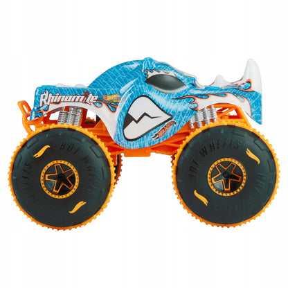 „Hot Wheels Monster Trucks Rhinomite RC“ nuotoliniu būdu valdomas raganosio formos automobilis