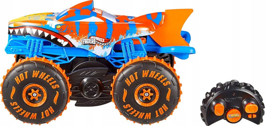 „Hot Wheels Monster Trucks Tiger Shark“ nuotoliniu būdu valdomas laipiotojas 1:15