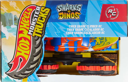 „Hot Wheels Monster Trucks Tiger Shark“ nuotoliniu būdu valdomas laipiotojas 1:15