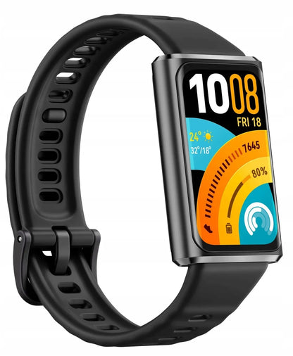 „HUAWEI Band 11 Pro“ AMOLED aktyvumo stebėjimo apyrankė, 4,11 cm (1,62 col.), juoda