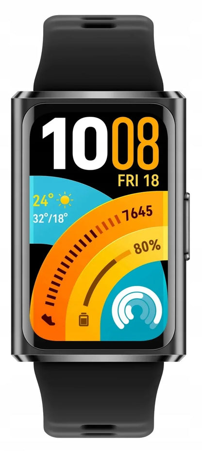 „HUAWEI Band 11 Pro“ AMOLED aktyvumo stebėjimo apyrankė, 4,11 cm (1,62 col.), juoda