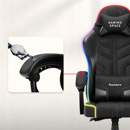 Huzaro Force 2.7 RGB žaidimų ir darbo prie kompiuterio krėslas