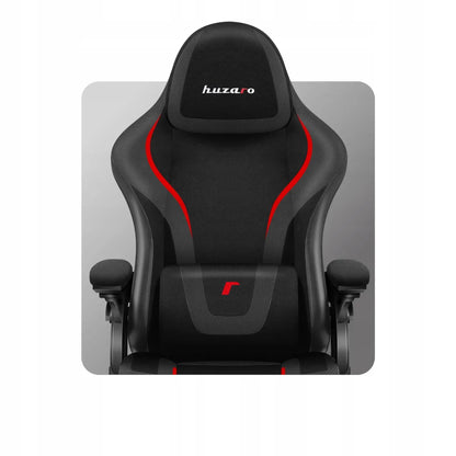 „Huzaro Force 4.6 Carbon“ žaidimų krėslas su reguliavimu ir juosmens atrama