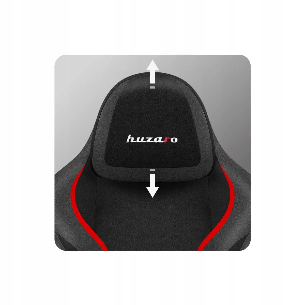 „Huzaro Force 4.6 Carbon“ žaidimų krėslas su reguliavimu ir juosmens atrama
