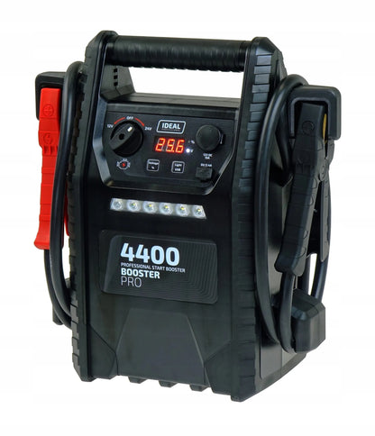 IDEAL BOOSTER 4400 automobilio paleidimo įrenginys, 12/24 V, 230 V