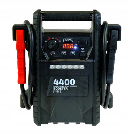 IDEAL BOOSTER 4400 automobilio paleidimo įrenginys, 12/24 V, 230 V