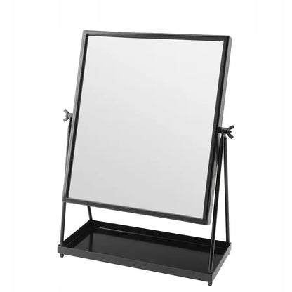 IKEA KARMSUND juodas stalo veidrodis, 27 × 43 cm