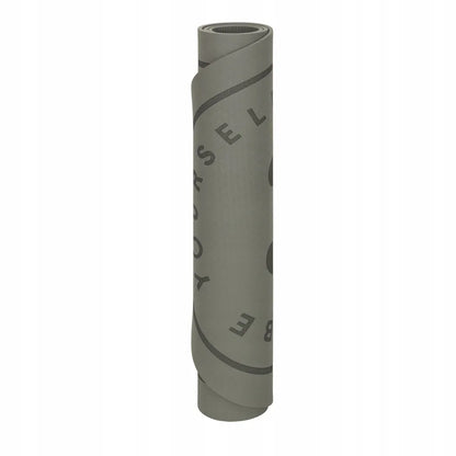 Ikonka fitneso ir jogos kilimėlis, neslystantis ir slopinantis garsą, 125 × 61,5 × 0,6 cm