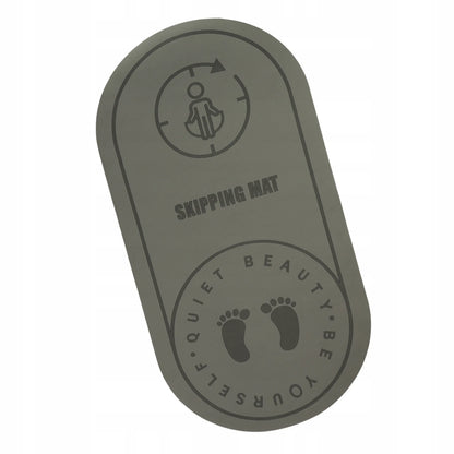Ikonka fitneso ir jogos kilimėlis, neslystantis ir slopinantis garsą, 125 × 61,5 × 0,6 cm