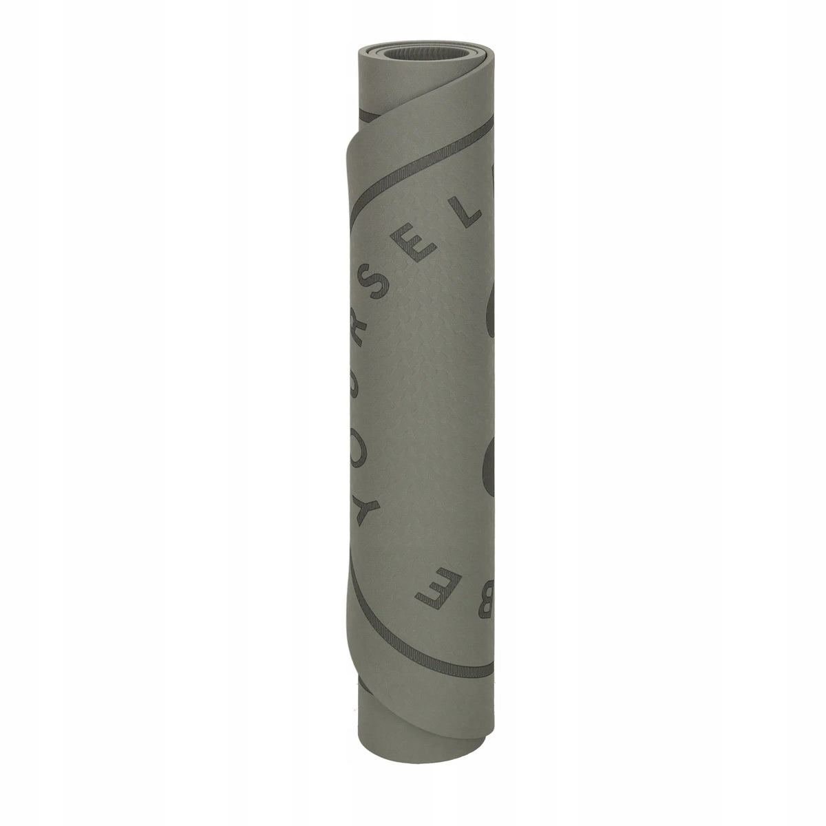 Ikonka fitneso ir jogos kilimėlis, neslystantis ir slopinantis garsą, 125 × 61,5 × 0,6 cm