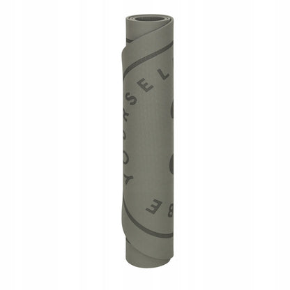 Ikonka fitneso ir jogos kilimėlis, neslystantis ir slopinantis garsą, 125 × 61,5 × 0,6 cm
