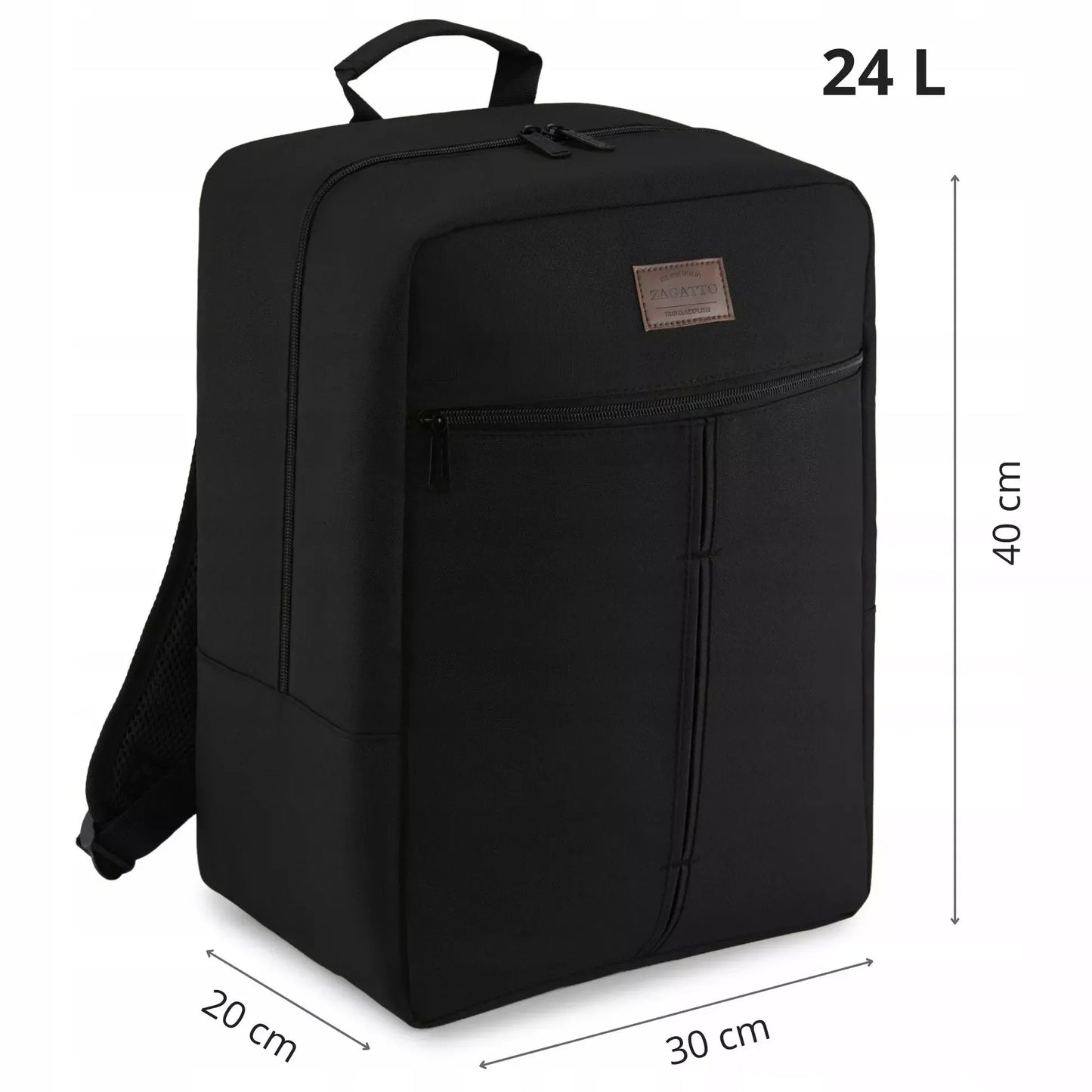 Ceļojumu mugursoma RYANAIR 40x30x20 Zagatto rokas bagāža