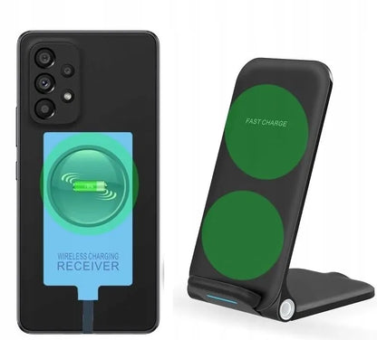 Indukcinis Qi 15W įkroviklis spartusis belaidis įkrovimas Fast Charge