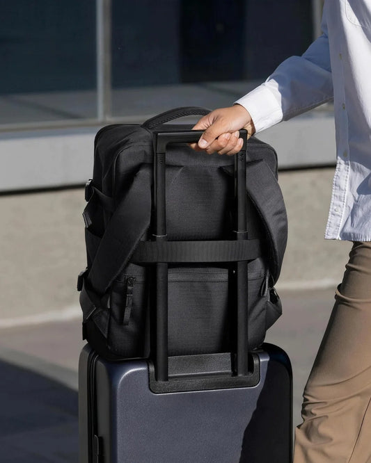 INNOSTYLE kuprinė kelionėms lėktuvu Wizz Air, Ryanair 40x30x20, juoda