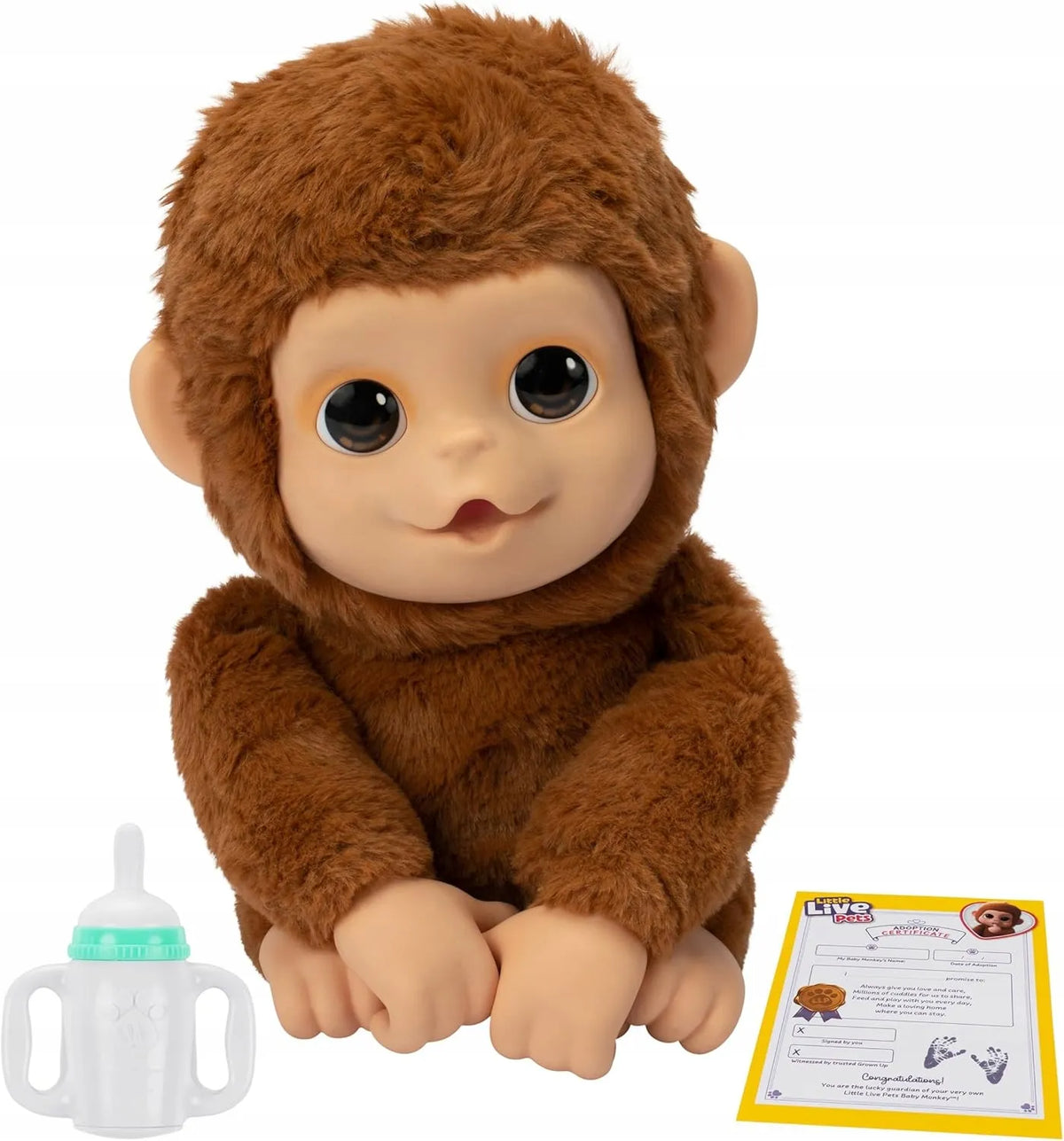 Interaktyvi beždžionėlė LITTLE LIVE PETS Mango, čiulpianti nykštį