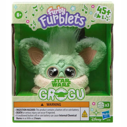 Interaktyvus pliušinis žaislas FURBY FURBLETS x STAR WARS GROGU su garsais G3598