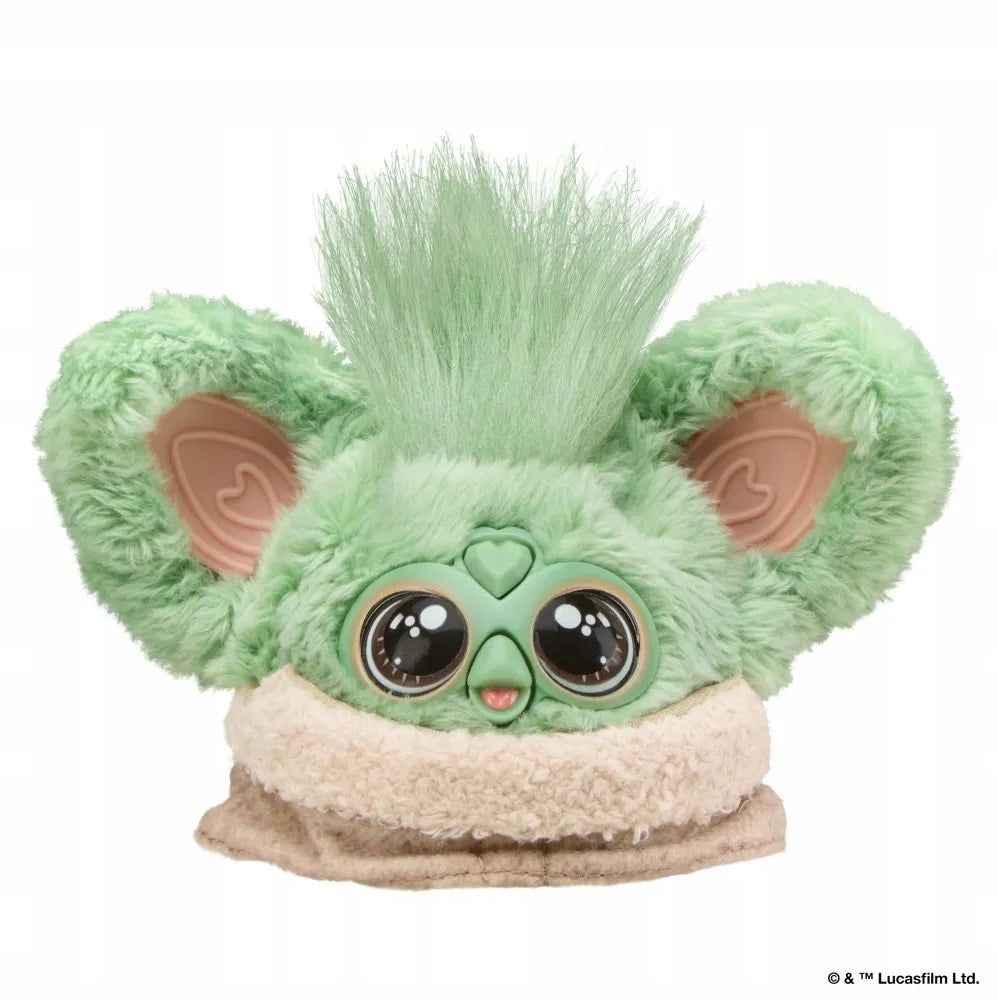 Interaktyvus pliušinis žaislas FURBY FURBLETS x STAR WARS GROGU su garsais G3598