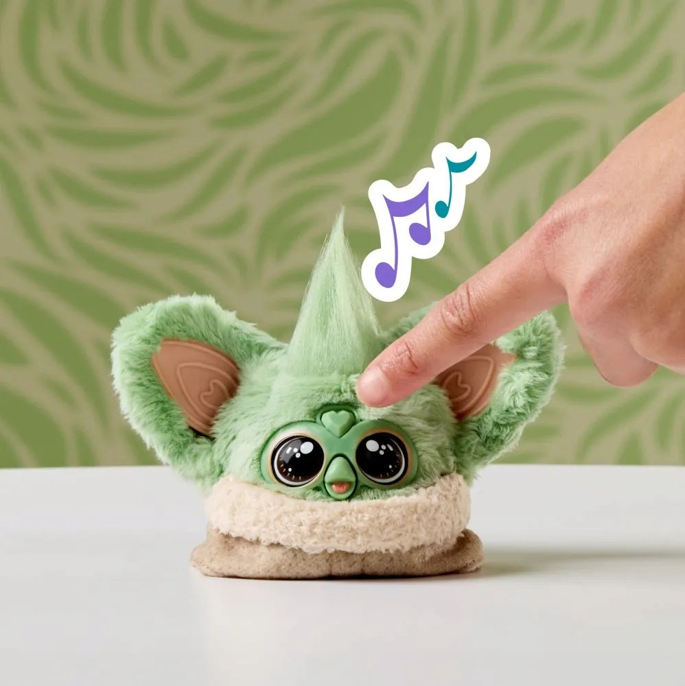 Interaktyvus pliušinis žaislas FURBY FURBLETS x STAR WARS GROGU su garsais G3598