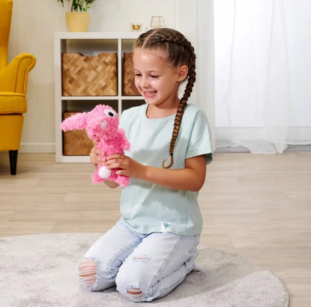 Interaktyvus pliušinis žaislas ScreamerZ triušis 30 cm su garsais Happy Prank Simba