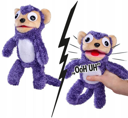 Interaktyvus pliušinis žaislas Simba ScreamerZ beždžionėlė su garsais, 30 cm, Happy Prank
