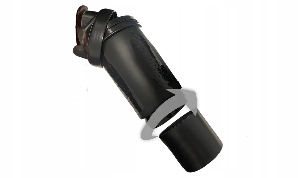 IRONFLEX plakiklis 500 ml su talpykla baltymams sandarus sporto salės gertuvė